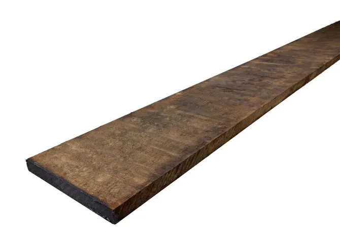 Plank Angelim Vermelho 20x200mm bezaagd 