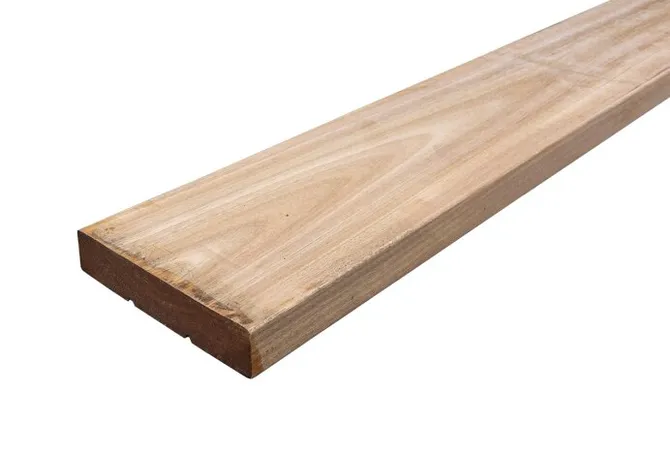 Plank Hardhout 28x145 mm Geschaafd 