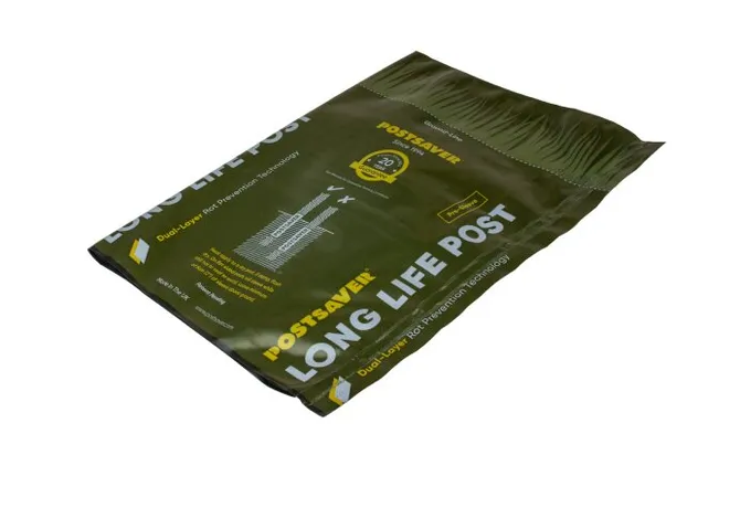 Postsaver paalbeschermer bitumen krimpmantel 6 voor palen tot 120x120mm