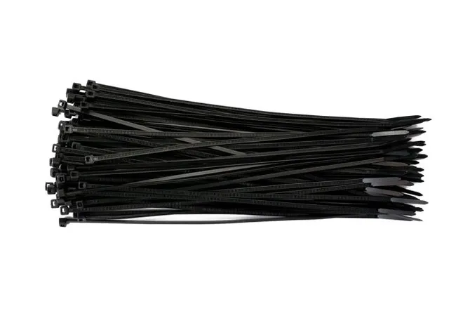 Tie wraps kabelbinders 3,6x140mm rond 35mm zwart
