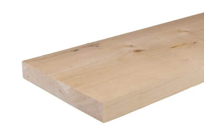 Plank Vuren 32x200mm (28x195mm netto) geschaafd 