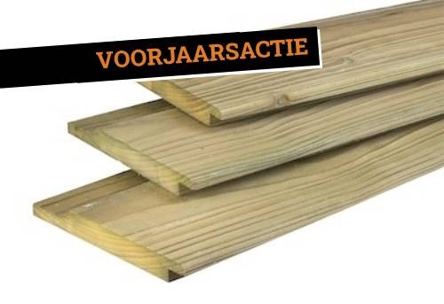 Geïmpregneerd tuinhout