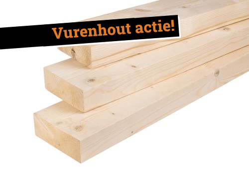 Vurenhout Balken